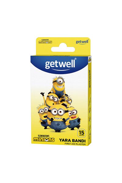 Getwell Minions Group Band-Aid 15 Pcs