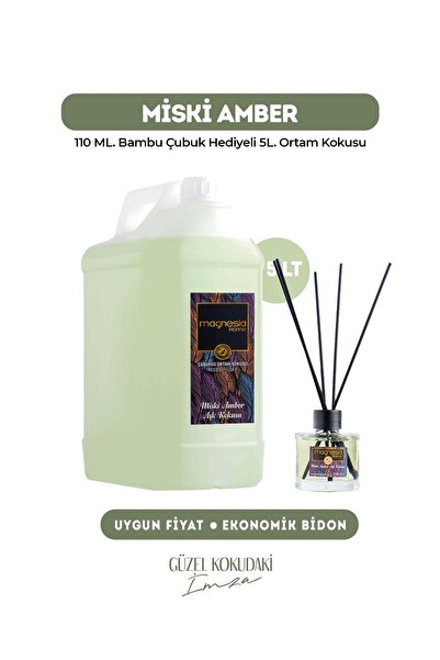 Magnesia Kozmetik Pure Touches Magnesia AfrodizAŞK Çubuklu Oda kokusu 5Lt. Ek...