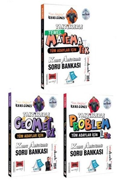 Genel Markalar Yargı YKS KPSS Tüm Adaylar İçin Taktiklerle Temel Matematik+Pr...