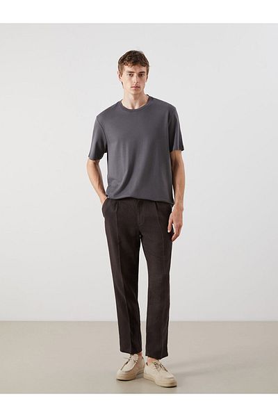 LC Waikiki Crew Neck Combed Cotton Men's T-Shirt
