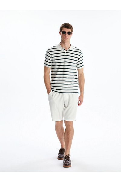 LC Waikiki New Season Polo Neck Striped Men's T-Shirt - S5Pi79Z8