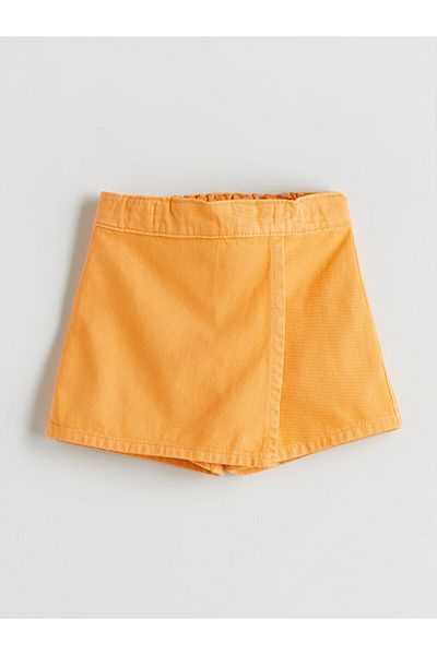 LC Waikiki New Season Basic Girls Denim Look Short Skirt - S5Qj86Z1
