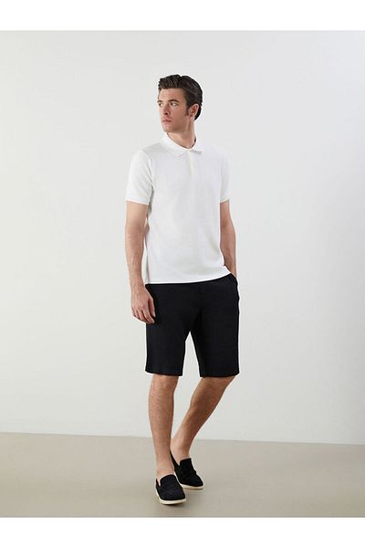 LC Waikiki New Season Standard Fit Linen Look Men's Sort - S5Is31Z8