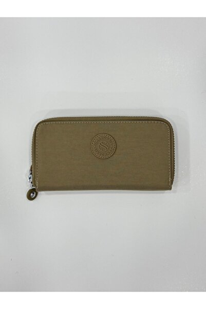 H&D COLLECTİON Crinkle Fabric Wallet with 2 Compartments for Paper and Coins 3068