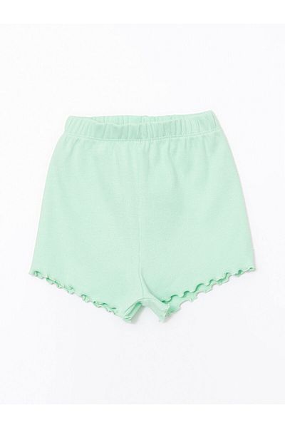 LC Waikiki New Season Basic Girls' Shorts with Elastic Waist - S5J737Z1