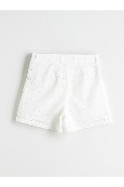 LC Waikiki Sort pentru femei cu broderie ajurata sezon nou - S5O278Z8