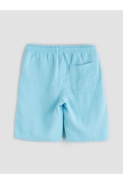 LC Waikiki Elastic Waist Muslin Boy's Shorts