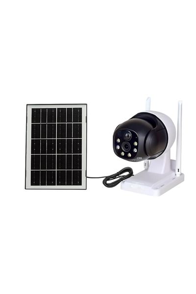 SIKS Video Surveillance Camera With 4G Sim, Solar Charging, MicroSD Slot, With Solar Panel Included