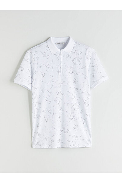 LC Waikiki Ανδρικό μπλουζάκι με μοτίβο πόλο γιακά