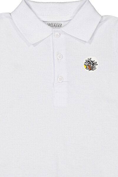 Divonette Erkek Çocuk Polo Yakalı Kısa Kollu Tişört - Çocuk Giyim