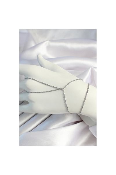 Skygo Brass Silver Color Auger Chain Shahmeran - Tj-Sn646
