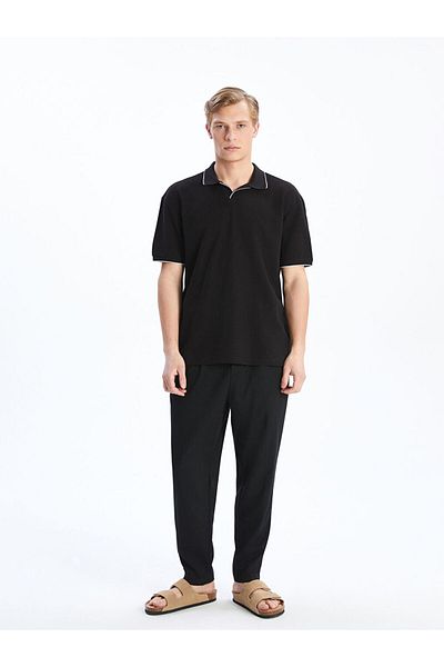 LC Waikiki Νέα σεζόν Polo Collar Short Sleeve Basic Ανδρικό Tisort - S5NN24Z8