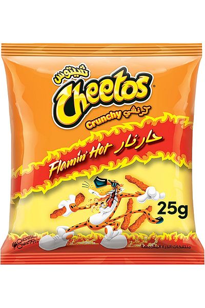Cheetos Crunchy Flaming Hot Puffs 25 g