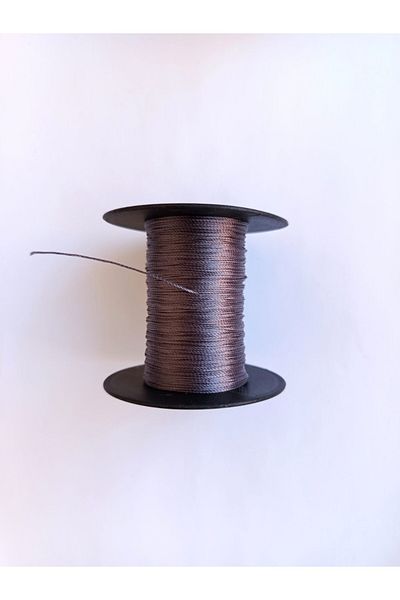 Eskişehir hobi sanat 0.5 mm 50 Meters Rosary Thread Dark Gray Color