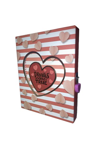 Bafix Memory Book with Lock 16.8 X 21.8 cm Memory Book with Lock
