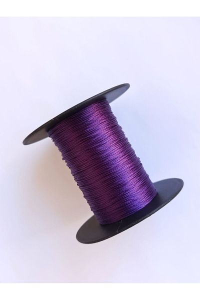 Eskişehir hobi sanat 0.5 mm 100 Meters Prayer Beads String Purple Color