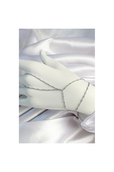 Skygo Brass Silver Color Flexible Auger Chain Shahmeran - Tj-Sn645