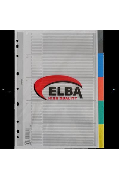 Bafix Separator 5 Color Cardboard A4 (Pack of 50)