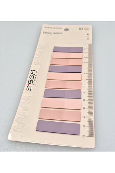 sibga tasarım Transparent Colored Postit Post-it Post It.Bookmark Bookmark Postit Sticker Note Paper 200 Sheets