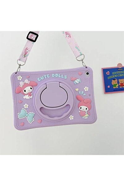 Alfa MEC Lenovo Tab M10 Plus Tb-x606f 10.3 İnç Uyumlu Cute Dolls Standlı Çocu...