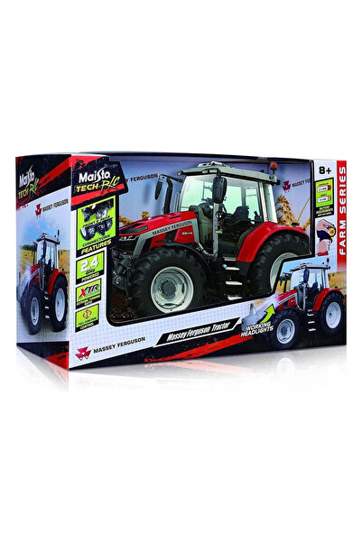 SPOR35 Kız Erkek Çocuk Oyuncak Maisto Massey Ferguson 5S.145 Kumandalı Traktör Kız Erkek Çocuk Oyuncak Eğit