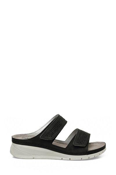 Polaris 167002.Z5Fx Black Women's Slippers