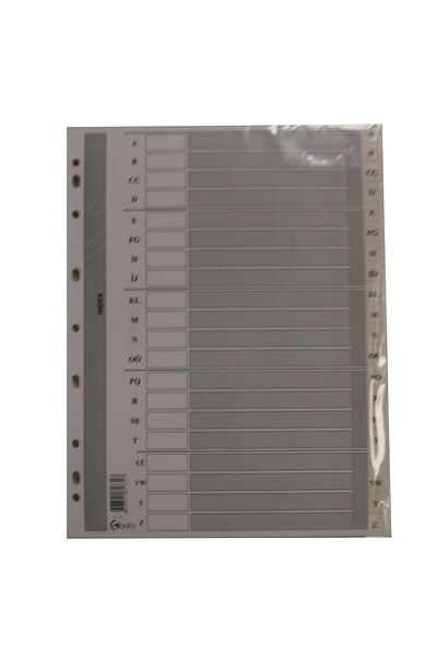 Bafix Separator A-Z Plastic A4 (Pack of 15)
