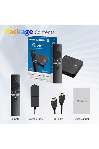 Generic Android Box Q3 S Android 14.0 OS 4K Smart TV Box
