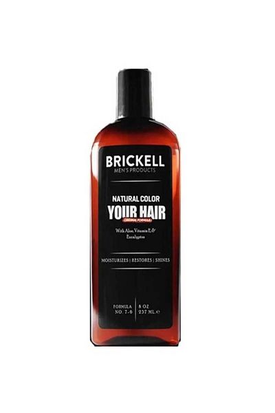 Enseb Eurorganiq Brickell Men's Hair, Beard Whiteness Removal and Color Shampoo 300ml