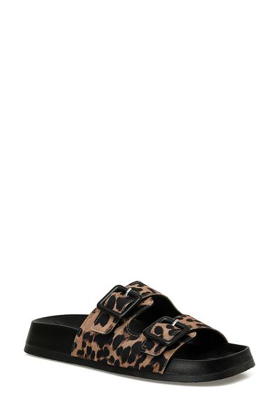 Butigo 25S-240 5FX Leopard Damen Hausschuhe