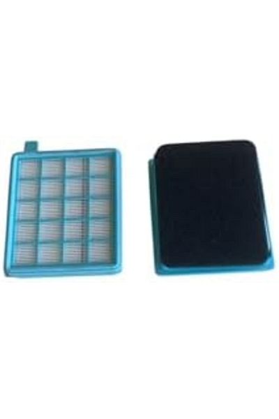 STOREMAX Ntwork Vacuum Cleaner Hepa Filter - Blue Plastic - 2 Pcs - Fc8475 - Products Compatible with Models