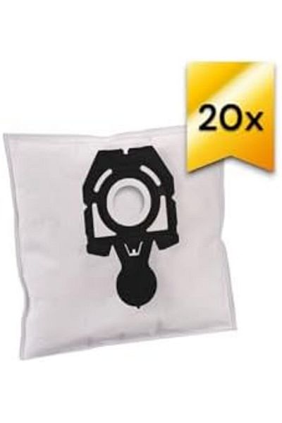 STOREMAX Ntwork Broom Synthetic Dust Bag - 20 Pcs - Black Plastic - Faki̇r - Arzum - Models Il