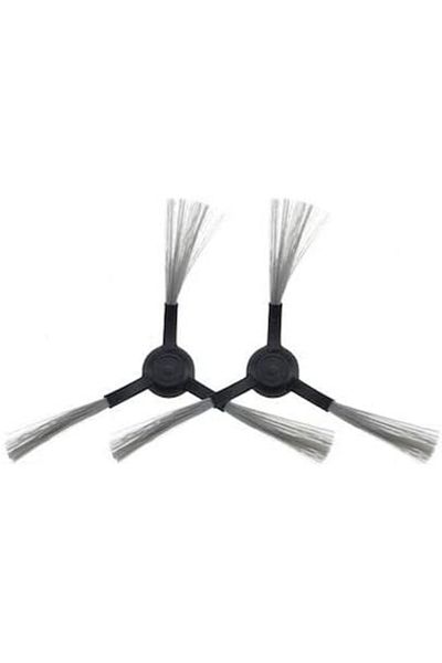 STOREMAX 2 Pack Black Side Brush Compatible with Ntwork Vacuum Mop Pro, Xiaomi Vacuum Mop Stytj02Ym Viomi V2 Viomi V