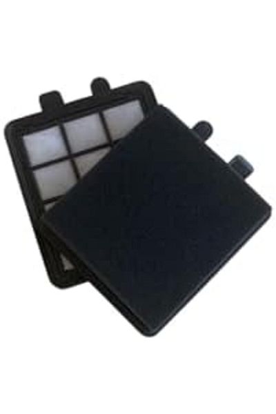 STOREMAX Network Vacuum Sponge Dust Container Hepa Filter - Black Plastic - 2 Pcs - Arçeli̇k 3193 -