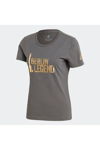 adidas Tricou Adidas Ber M Logo T W, gri, S
