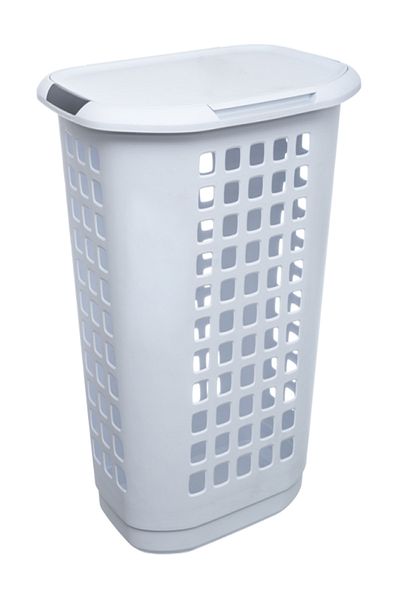 Five Simply Smart Hugger Sturdy Polypropylene Laundry Hamper with Lid