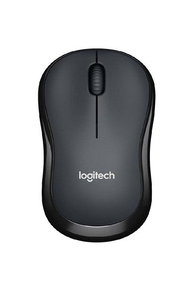 logitech M220 Silent Mouse Wireless (2.4 GHz RF) Optical 1000 dpi Charcoal