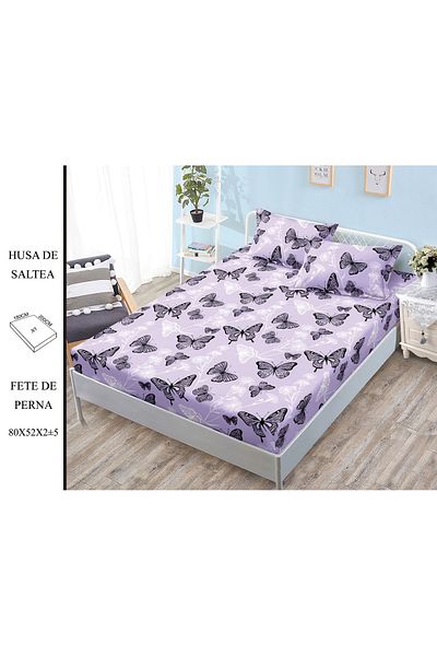 CHIRASO CHIRASO SUMMER Duvet Cover Set, Satin Cotton, 180x200 cm and 2 Pillowcases 80x52 cm