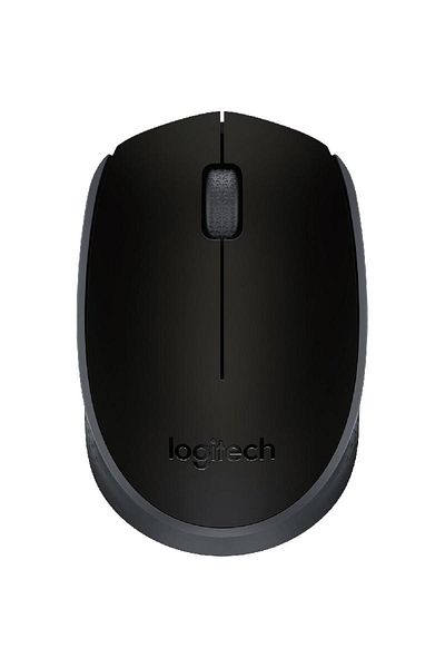 logitech ماوس M171 بصري لاسلكي بدقة 1000 نقطة في البوصة (تردد لاسلكي 2.4 جيجاهرتز) أسود