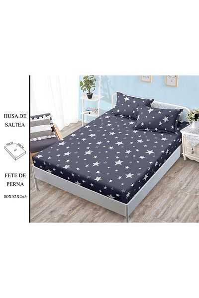 CHIRASO CHIRASO SUMMER Duvet Cover Set, Satin Cotton, 180x200 cm and 2 Pillowcases 80x52 cm