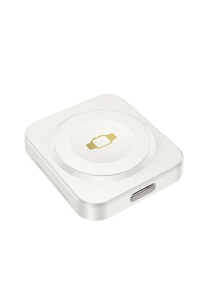 REDz Accessories Wireless Charger for Apple Watch, Hoco CQ16C, Apple 2.5W, Milky White