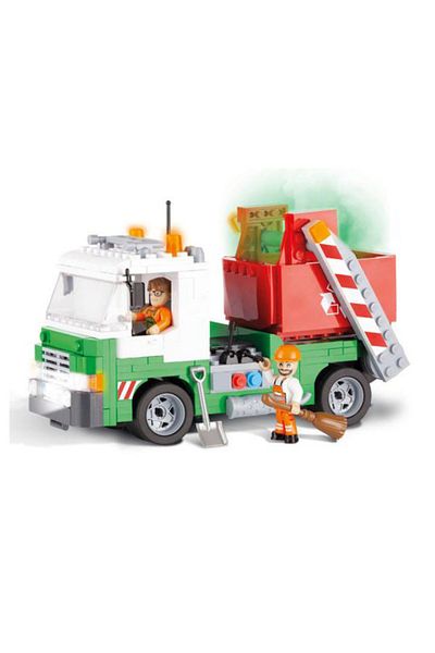 COBI Cobi Action Town construction set, Garbage truck with removable container, 260 pcs