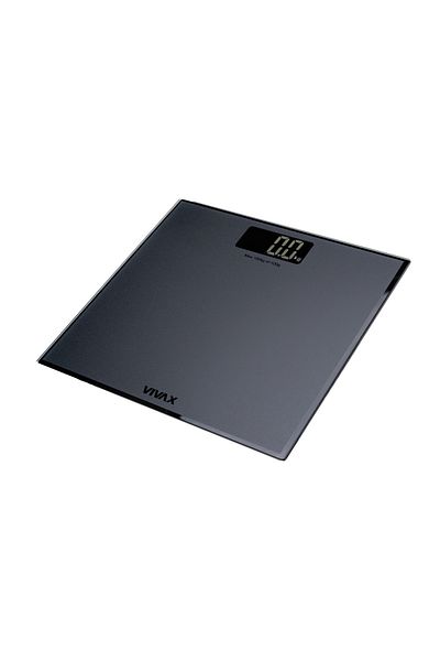 Vivax Oliva Vivax PS-157BM Bathroom Scale, 180 Kg, Black Glass