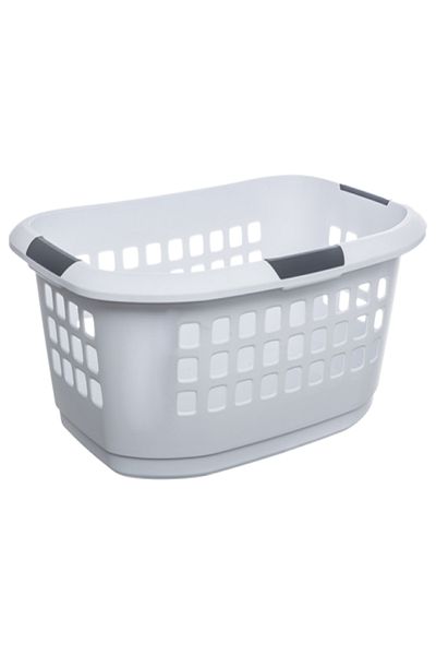 Five Simply Smart Hugger Sturdy Polypropylene Laundry Basket