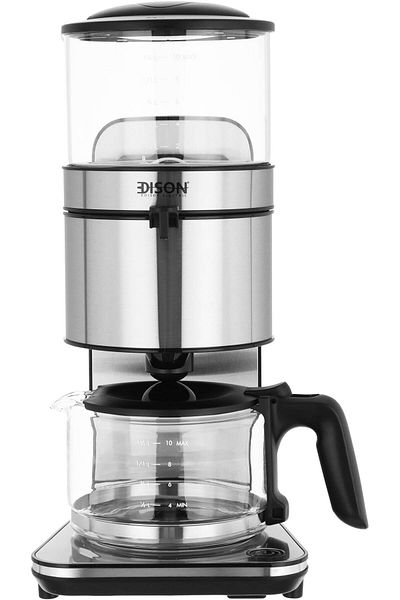 Edison Drip Coffee Maker Edison, 1.25L, 1800W - Silver