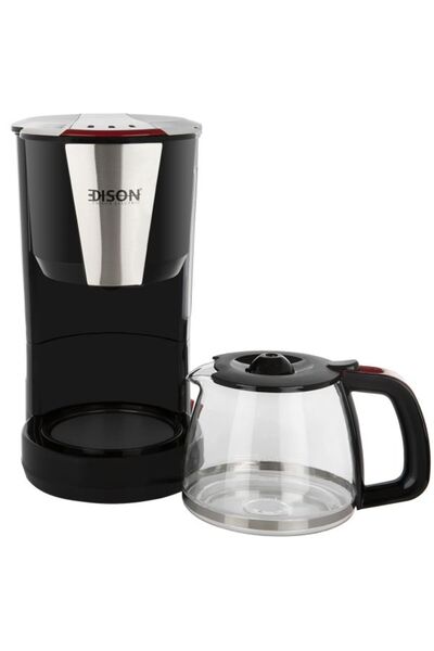 Edison Coffee Maker, 1.25L, 1000W - Black