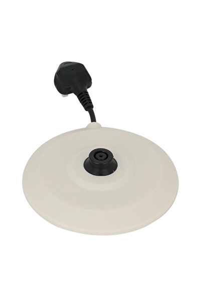 Edison Glass Water Kettle, 1.7 Liters, 2200 Watts, YK-G08 - Beige