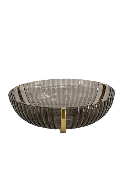 rexa Round Glass Fruit Plate