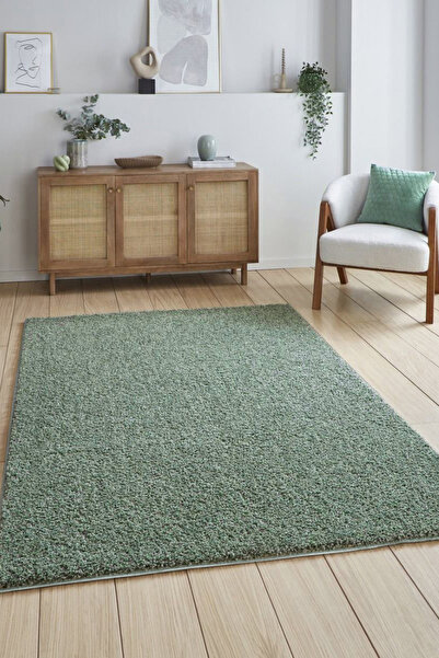 MELARİS HALI Necko Modern Dokuma Yumuşak Post Shaggy Halı Yatak Odası Halısı Çocuk Salon Mutfak