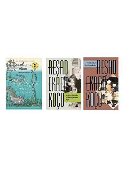 Can Yayınları yilan baliginin yolu + resat ekrem kocu (kizlar agasinin pici) + resat ekrem (tarihimizde garip vak